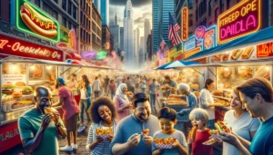 american street food